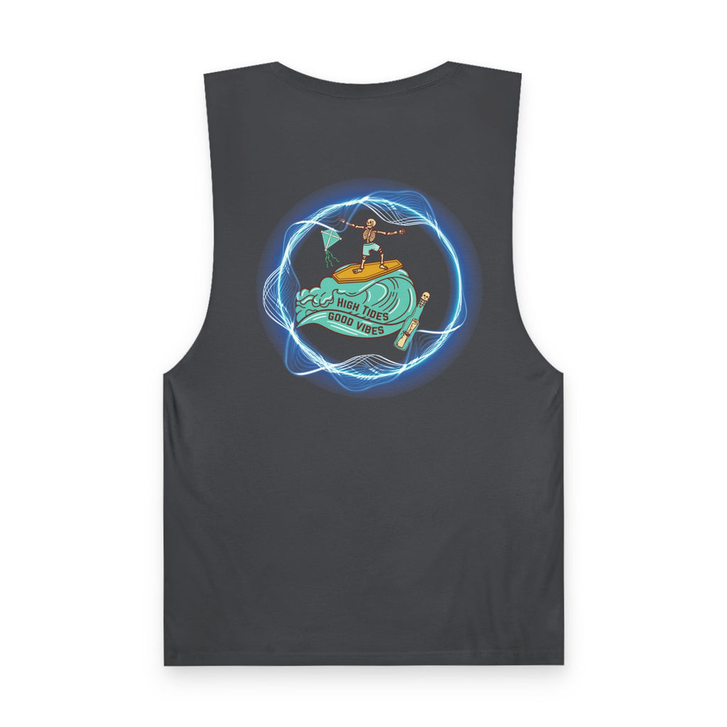 Surf Vibes Tank Top — "Good Vibes Only" Beach Graphic Tank