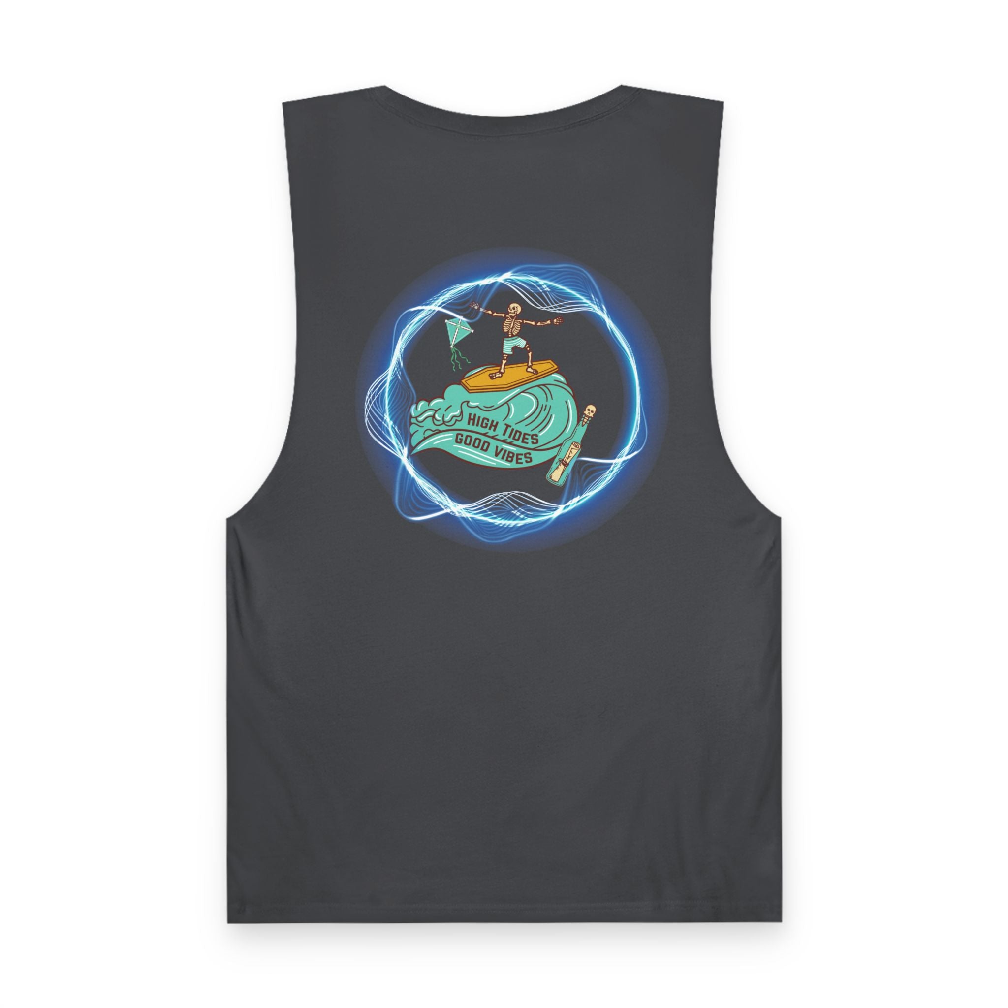 Surf Vibes Tank Top — "Good Vibes Only" Beach Graphic Tank