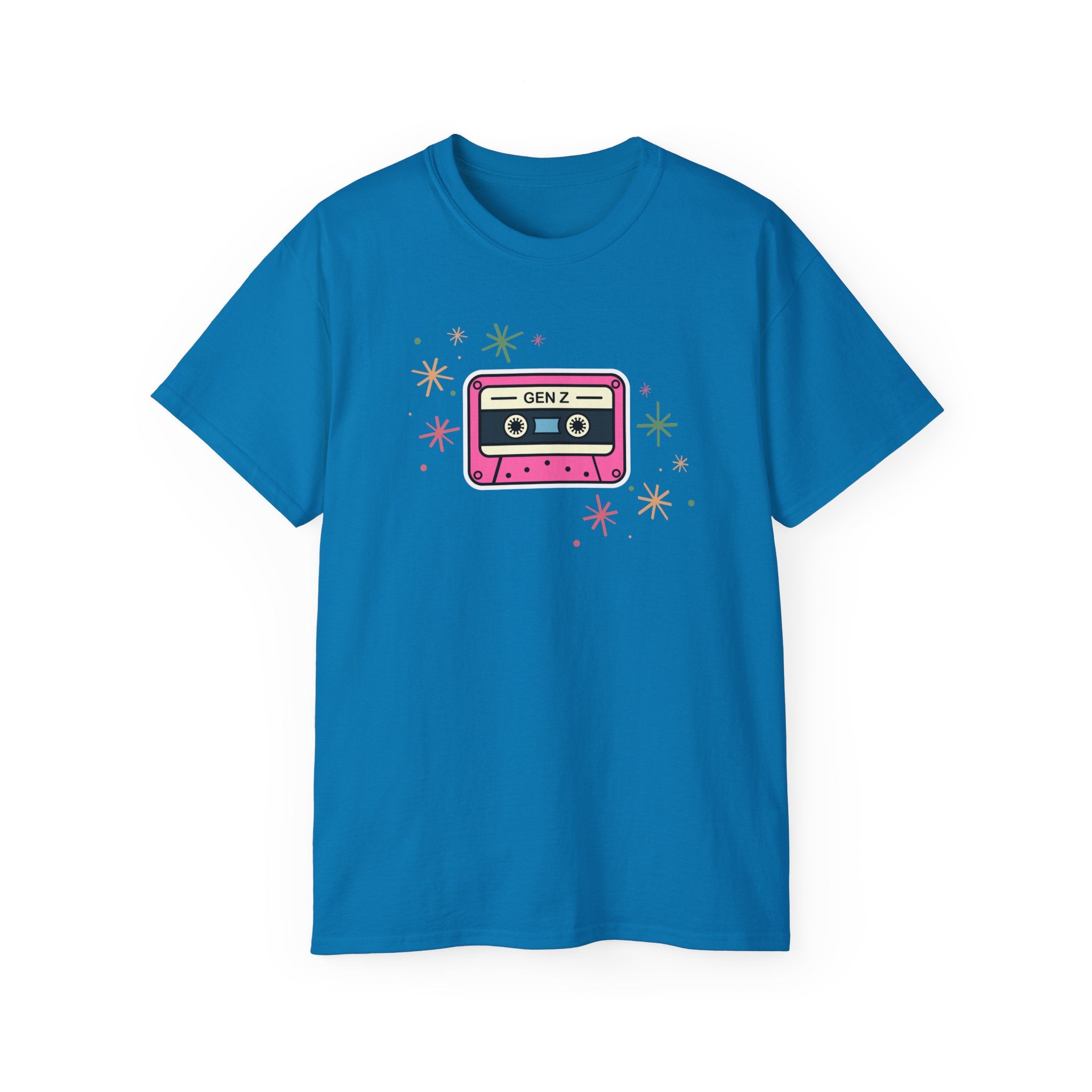 Cassette Tape Tee — 'GEN Z' Retro 90s Vintage Graphic T-Shirt